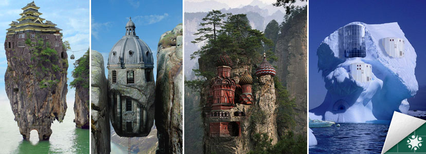 Houses And Architecture Built In Unusual Places