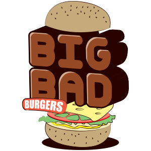 Burger Logo Design by empathydesign