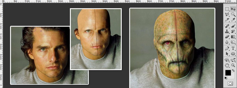 How To Turn Tom Cruise Into An Alien Photoshop Tutorial