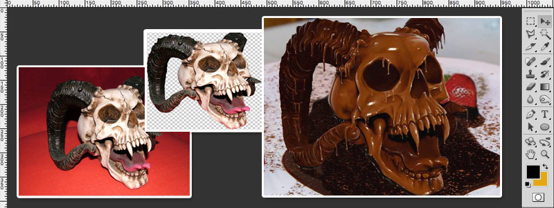 How To Chocolatize A Skull Photoshop Tutorial