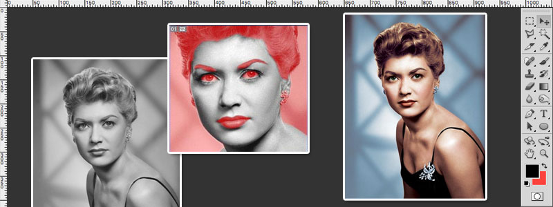 Colorize A Black And White Image Photoshop Tutorial