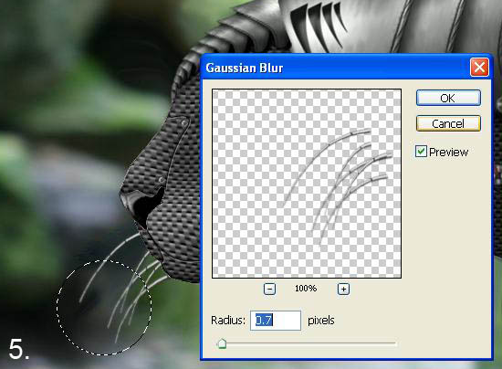 Create a cyborgenic leopard Photoshop tutorial