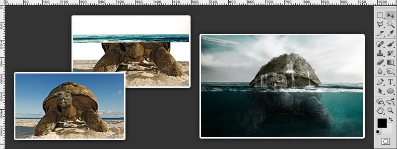 How To Create A Partial Submersion Effect Photoshop Tutorial