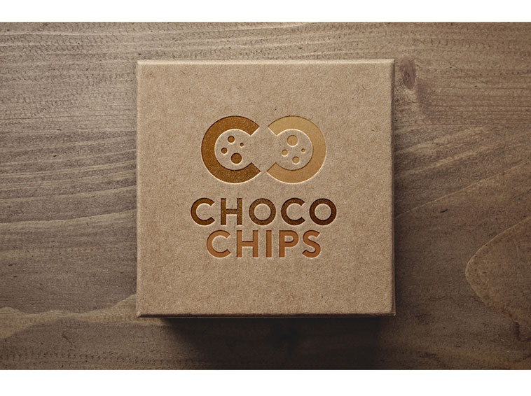 Chocolate Chip Cookies Logo Design by GLDesigns